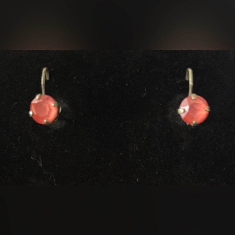 Sabika Radiant Coral Earrings London sized